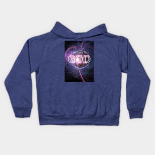 I Believe in GOD / Quantum Physics Kids Hoodie